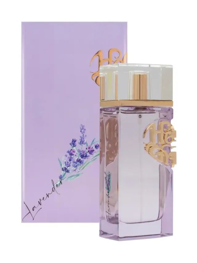 Found the Dress? Now Choose the Bridal Perfume That Fits It 23 An image of Heart of grasse lavender EDP with its box