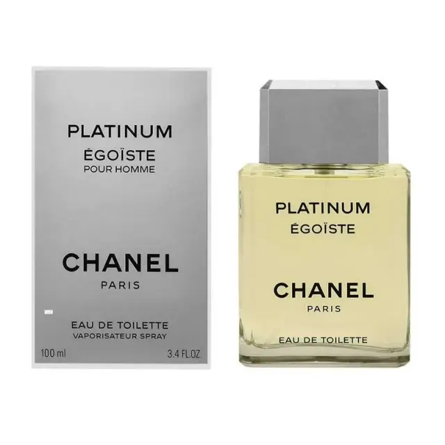An image of Chanel platinum egoiste perfume