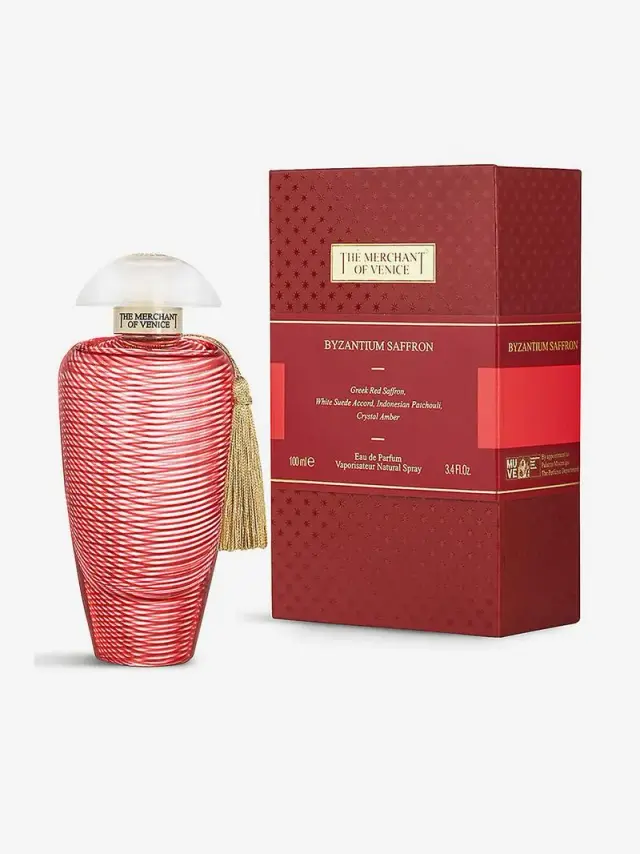 These Unisex Saffron Fragrances Are Straight-Up Addictive 22 An image of The merchant of venice byzantium saffron EDP for unisex