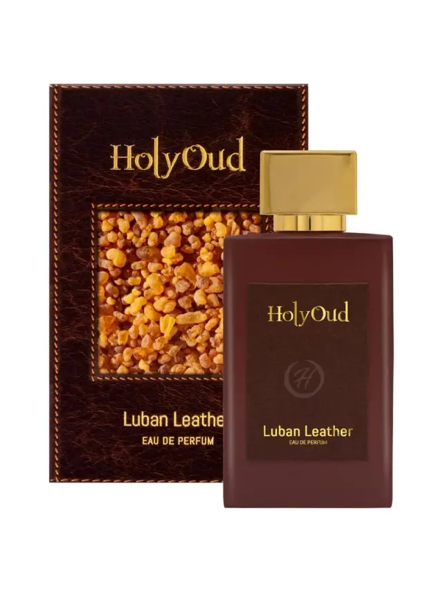 The 5 Best Unisex Leather Perfumes 19 An image of Holy Oud Luban leather perfume