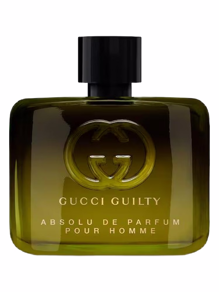 Isang imahe ng Gucci guilty absolu de parfum para sa mga lalaki.