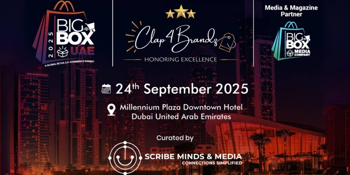 A creative illustration of the bog box event that happened in Dubai