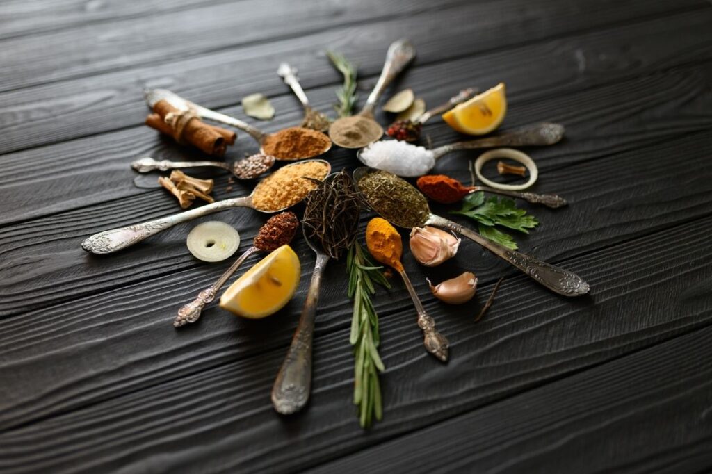 The Gourmand Switch From Sweet to Savory: The Next Fragrance Trend 22 An image of different herbs and spices