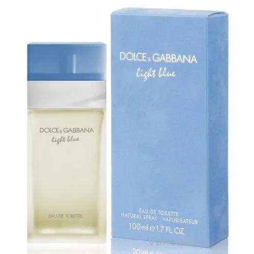 An image of D&G Light blue EDT for women