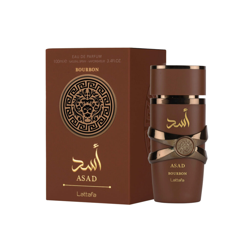 An image of lattafa asad bourbon EDP
