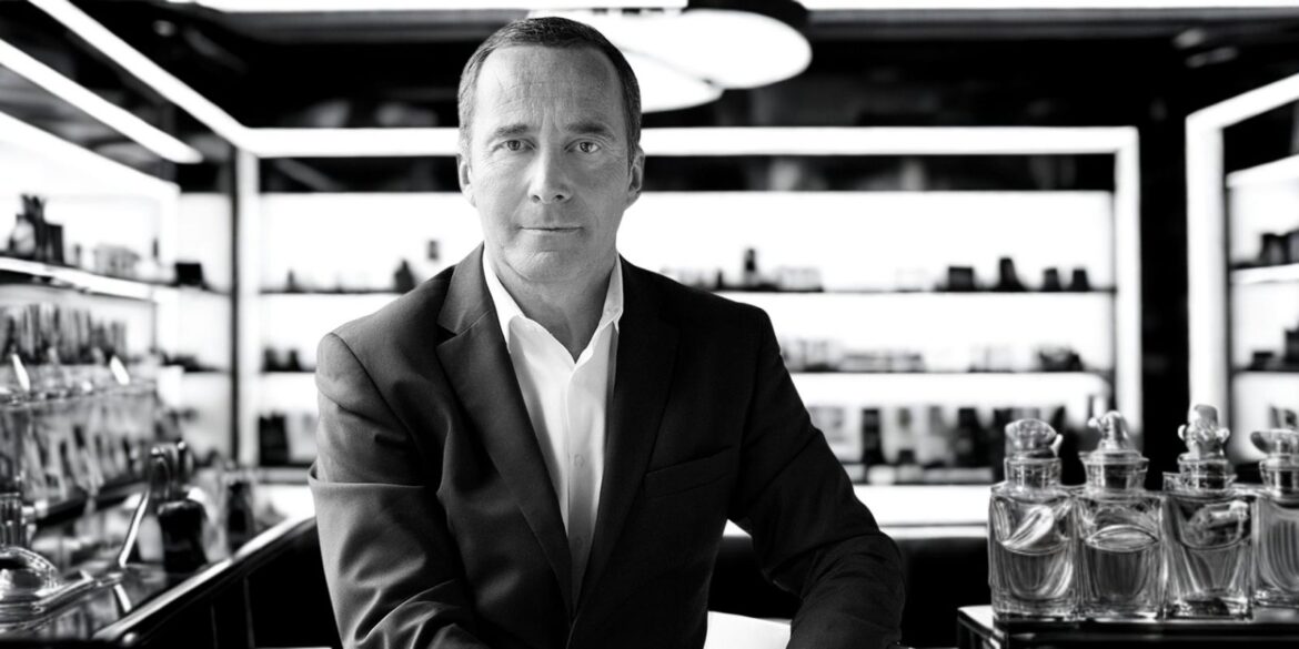 An image of the famous perfumer Olivier cresp