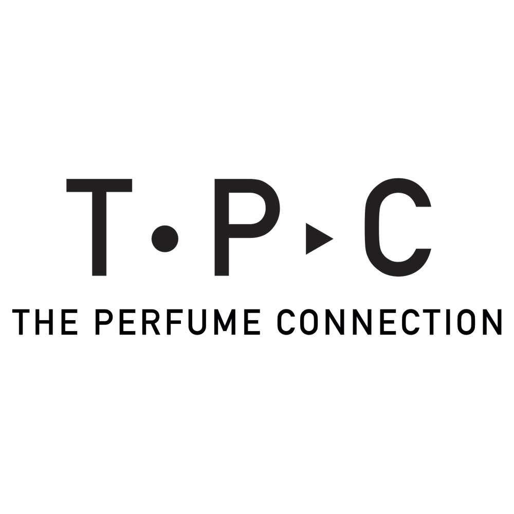 A logo image of the perfume connection fragrances