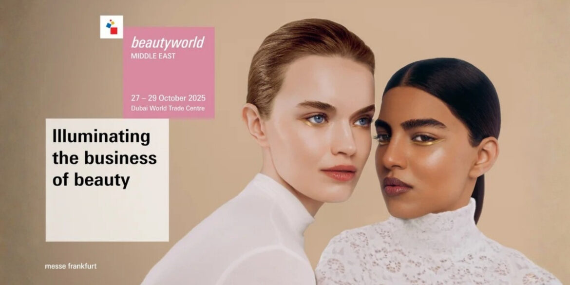 A poster image of Beauty world middle east 2025