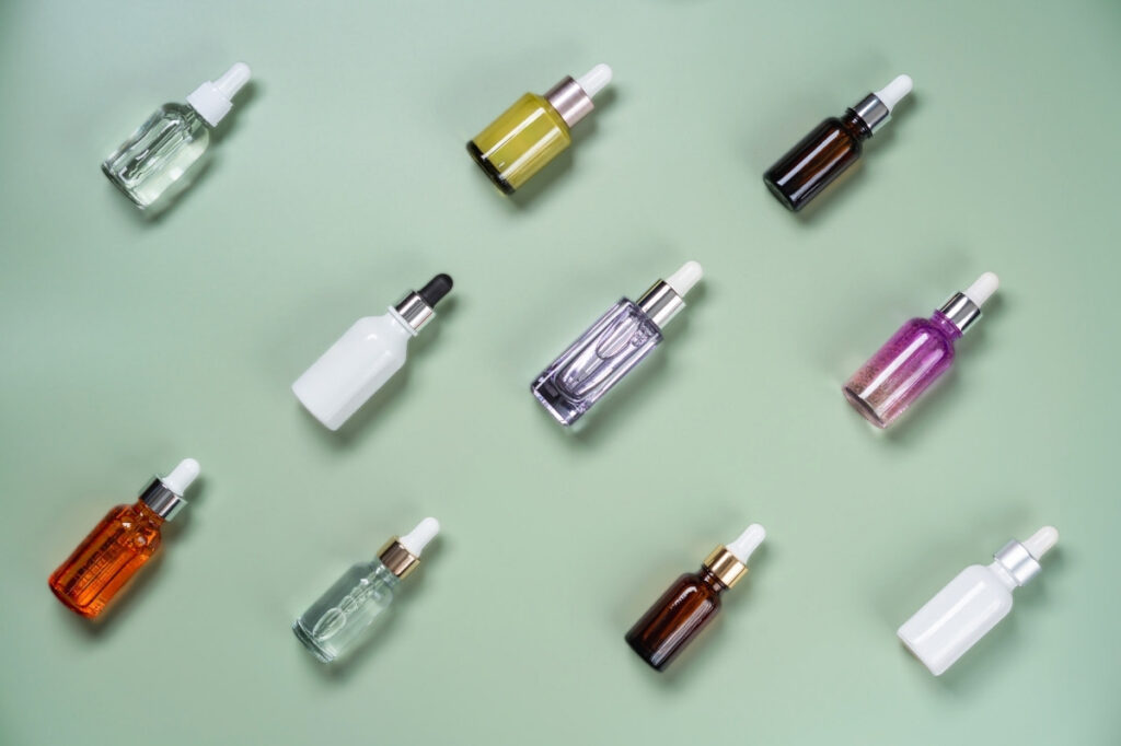Can You Create the Perfect Scent? A Perfume Creation Game! 19 An image of different small bottles of perfume ingredients