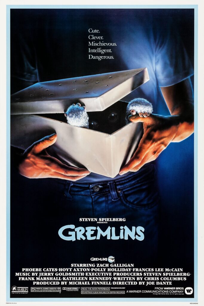 Match Scents to Scary Movies for Halloween 20 A poster image of the 1984 film gremlins