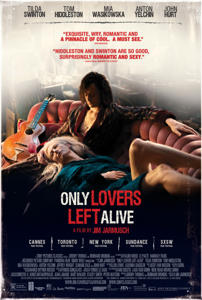 Match Scents to Scary Movies for Halloween 24 A poster image of the film "Only lovers left alive"