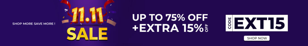 11/11 Fragrance Sale at V Perfumes 18 An inside banner of 11/11 sale in V Perfumes