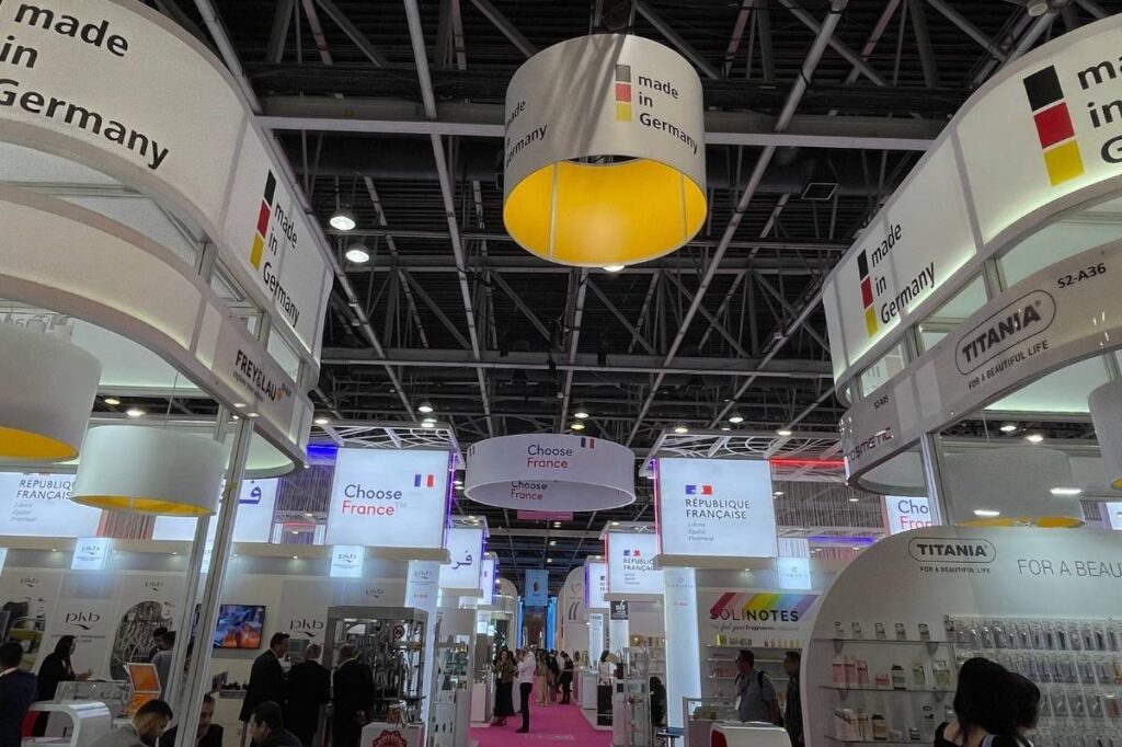 Beautyworld Middle East 2025 18 An image of the iterior of the beautyworld expo 2025