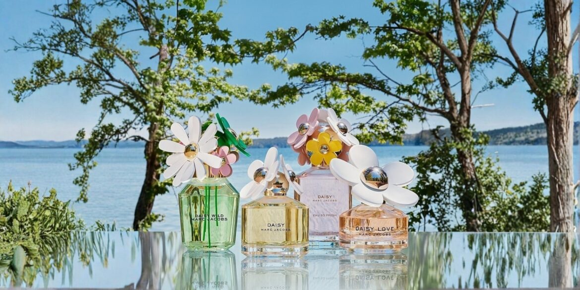 An image of different Marc Jacobs perfumes