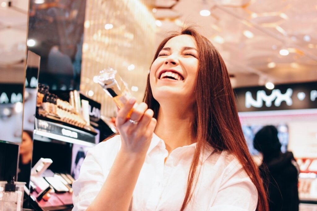 An image of a woman with long hair
