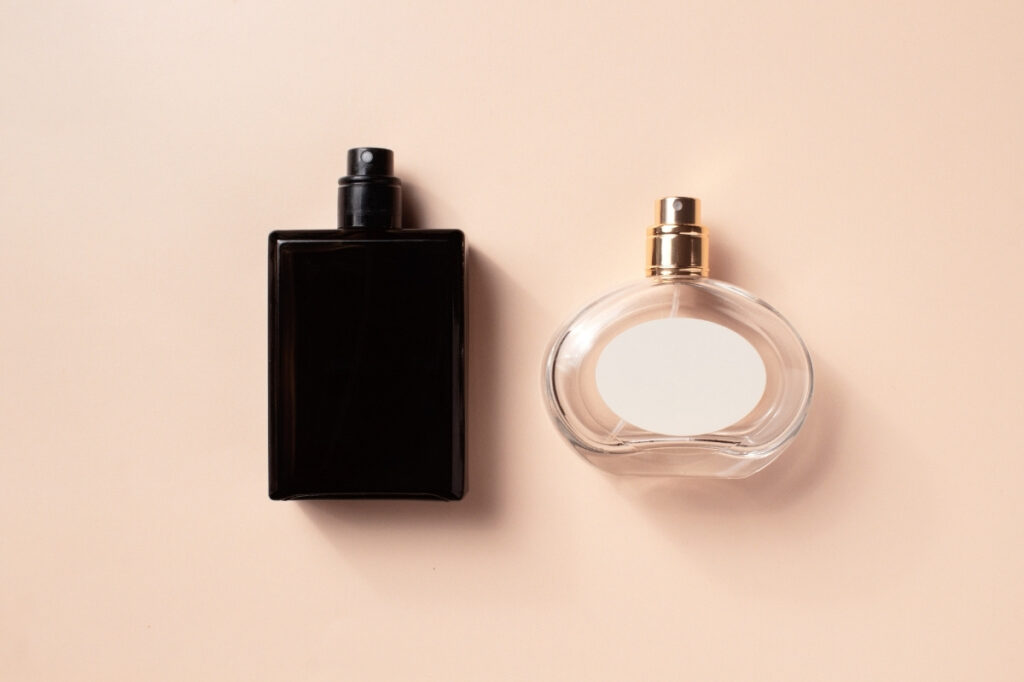 An image of 2 perfumes
