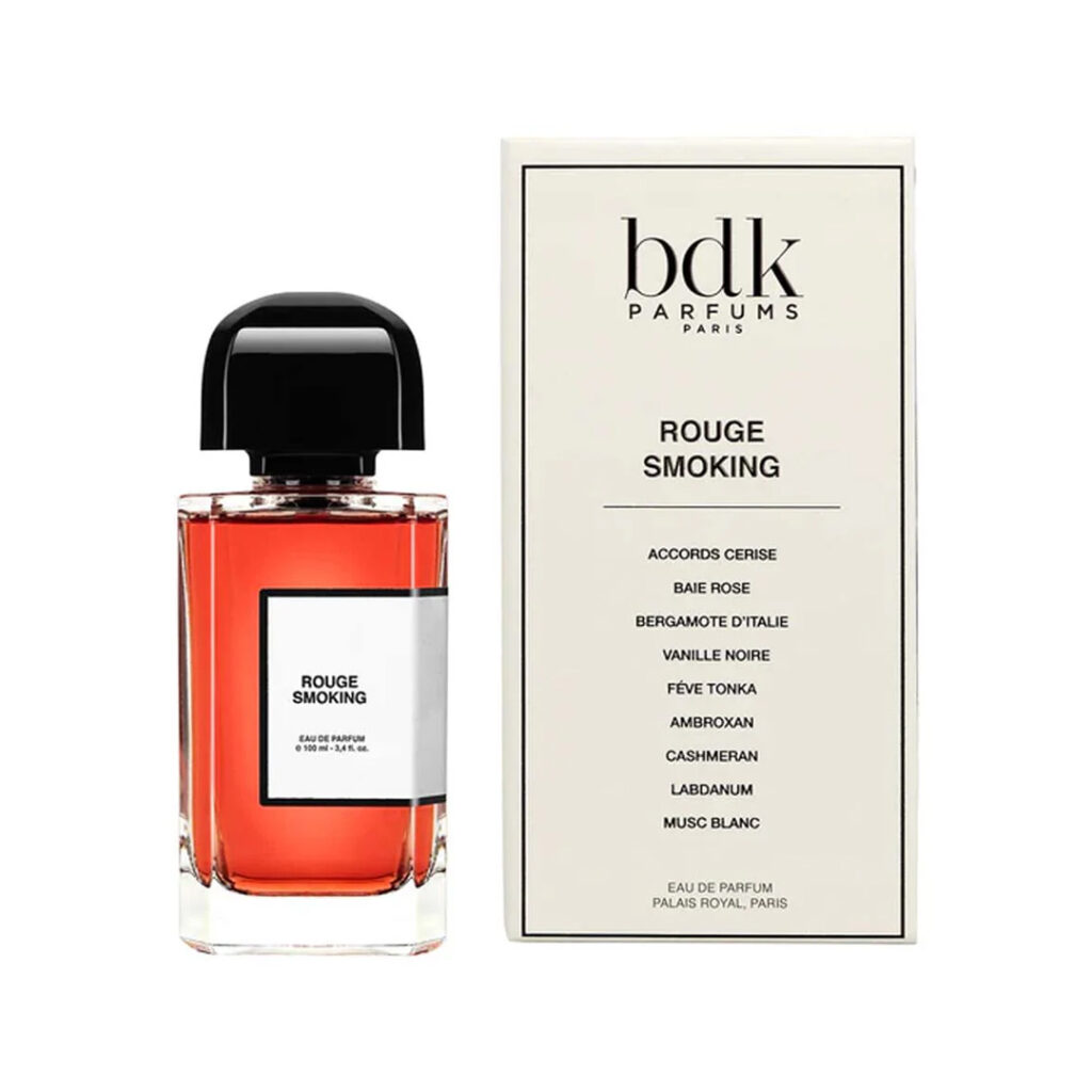 An image of BDK Parfums rouge smoking extrait de parfum