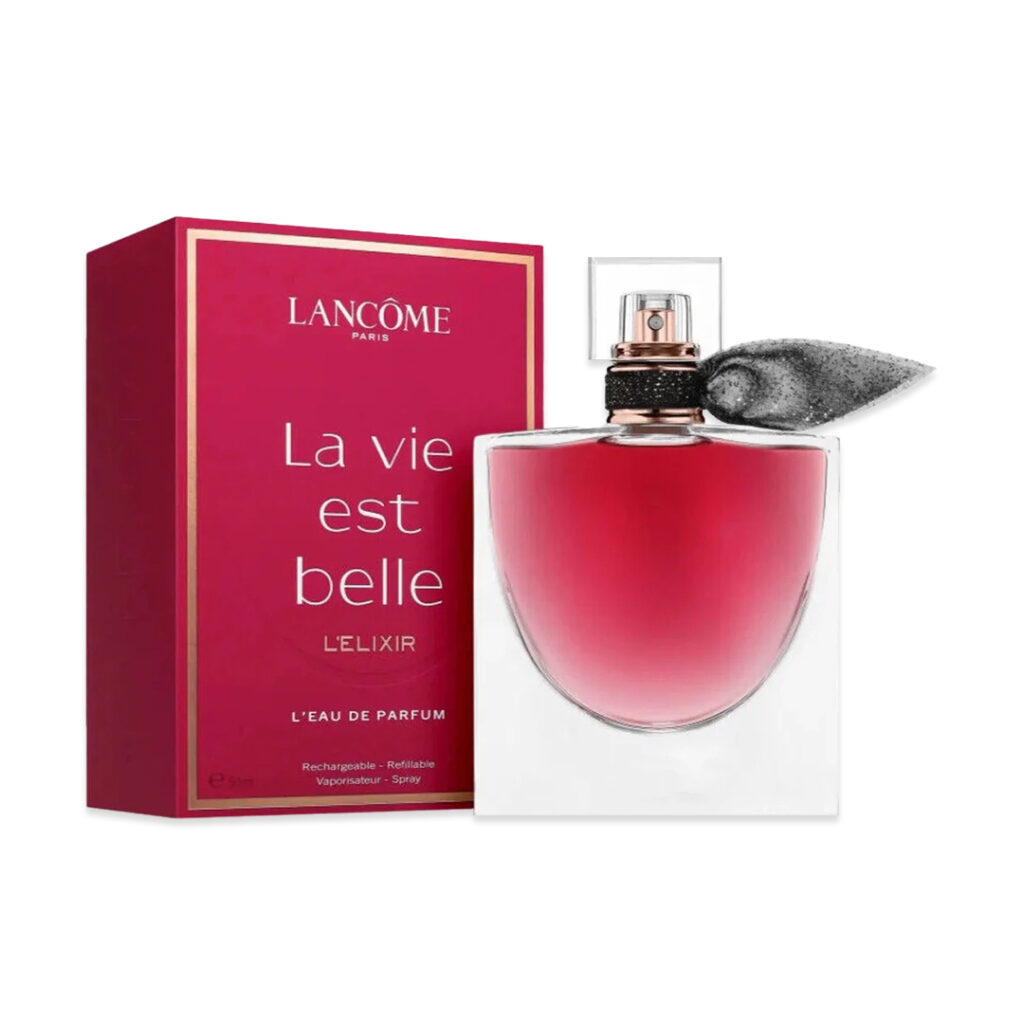 Raspberry Delights: Berry Sweetness in Perfumes 18 An image of Lancome la vie est belle L elixir EDP