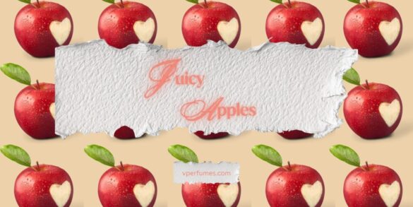 Une image de notes de pomme dans un parfum