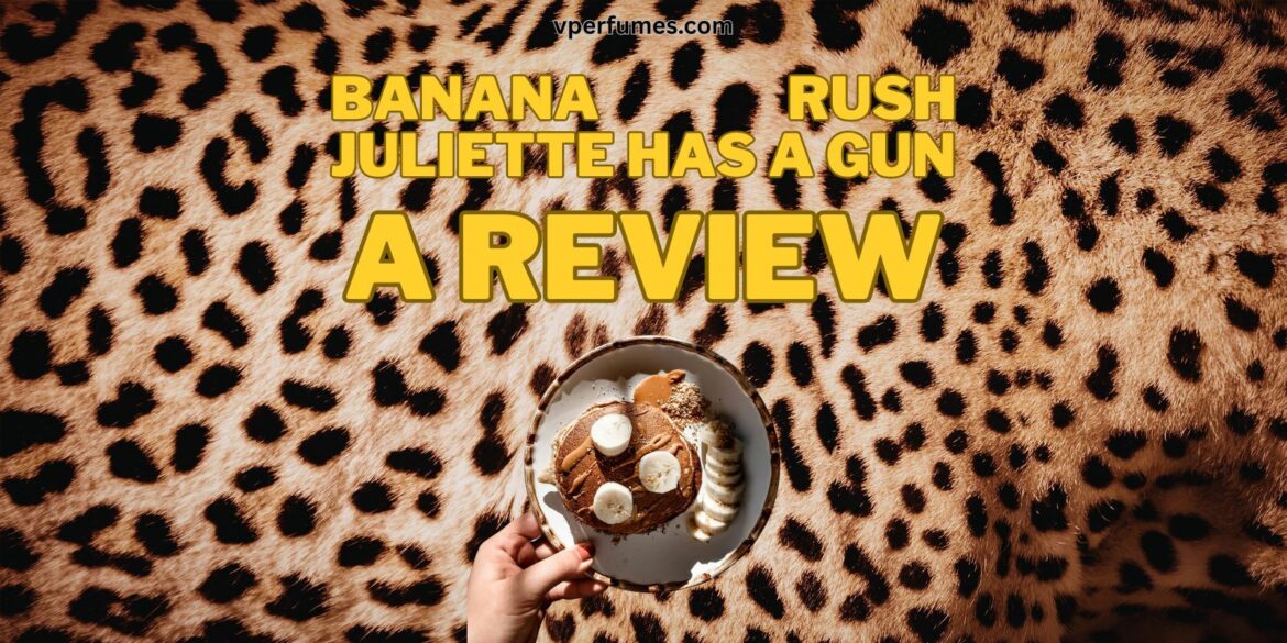 A creative illustration of Banana rush perfume