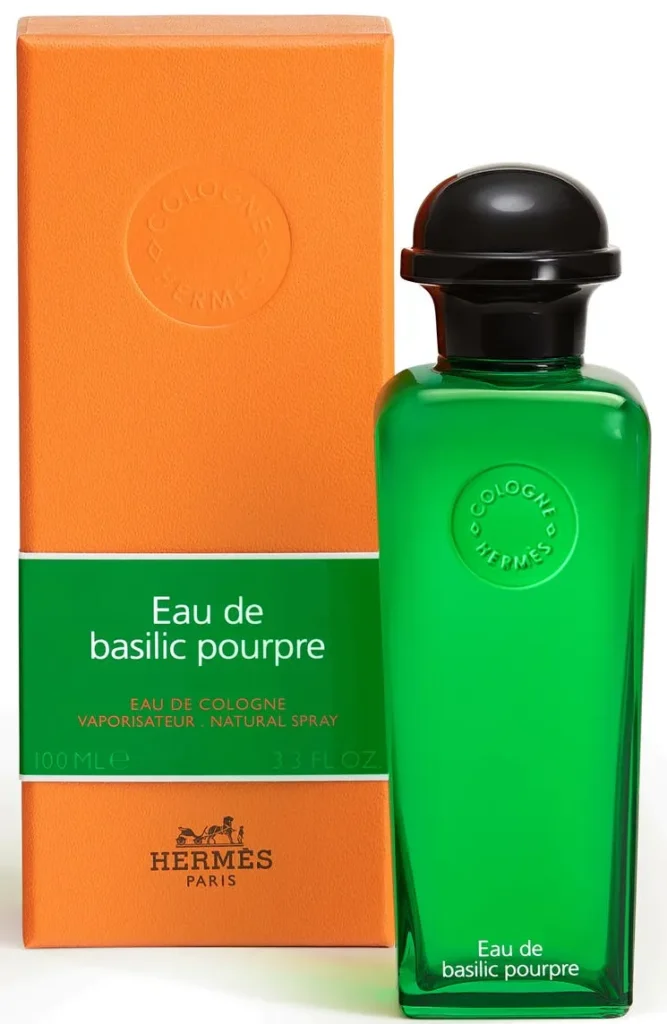 hermes eau de basilic pourpre eau de cologne unisex V Perfumes Blog
