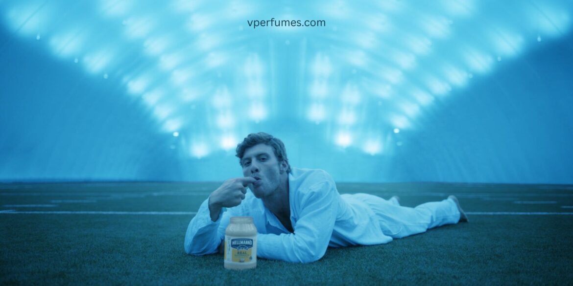 An image of a model with the mayanoisse perfume