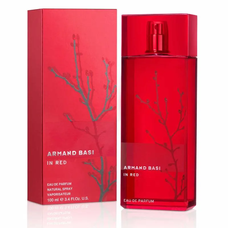 Top Picks From the Flame Tree Fragrance Collection at V Perfumes 20 An image of Armand basi in red EDP