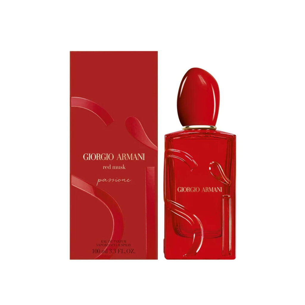 An image of Armani si passione red musk EDP