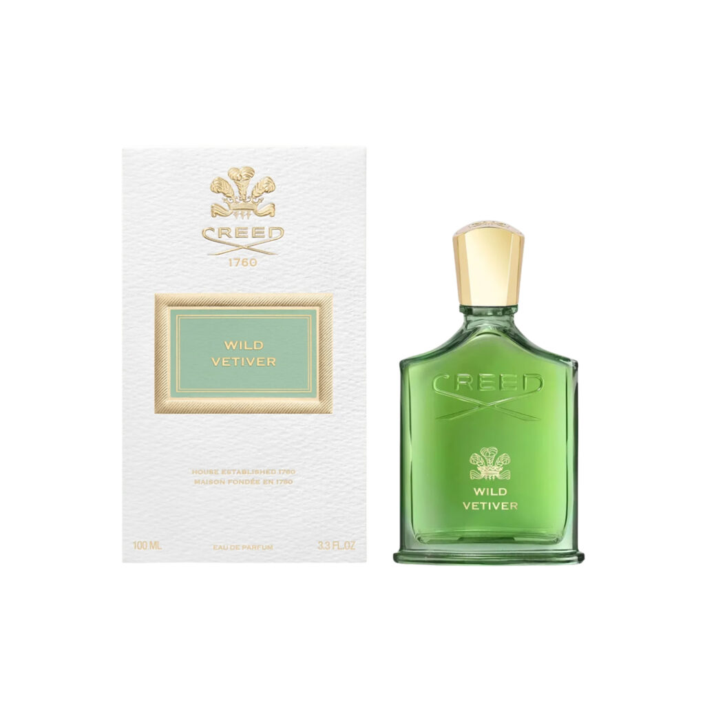 Una imagen del perfume Creed Wild Vetiver