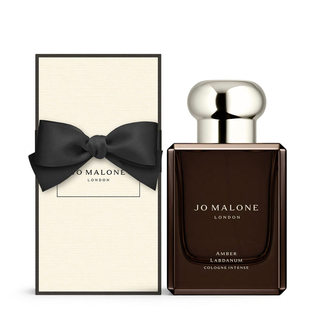 Una imagen del perfume intenso Amber Labdanum Colongne de Jo Malone.