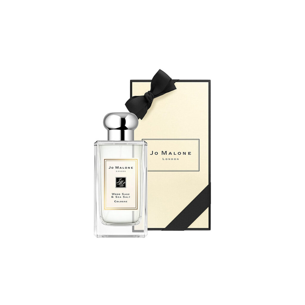 Una imagen de la colonia de sal marina y salvia Wood de Jo Malone.