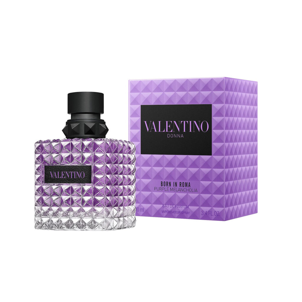 Ang Aming Paboritong Pabango mula sa Born in Roma mula sa Valentino 19 Isang imahe ni Valentino Born in roma purple melancholia EDP