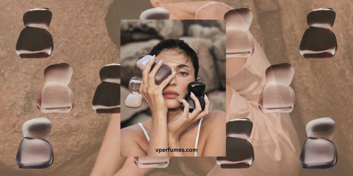 An image of Kylie Jenner cosmetics perfumes