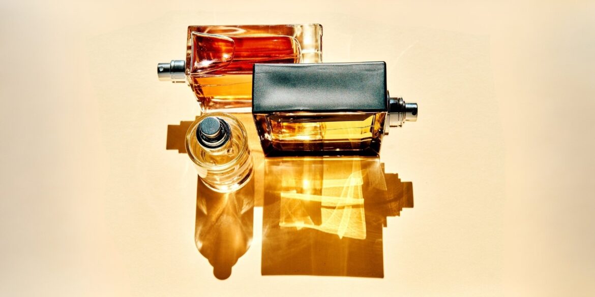 AN image of some luxury perfumes