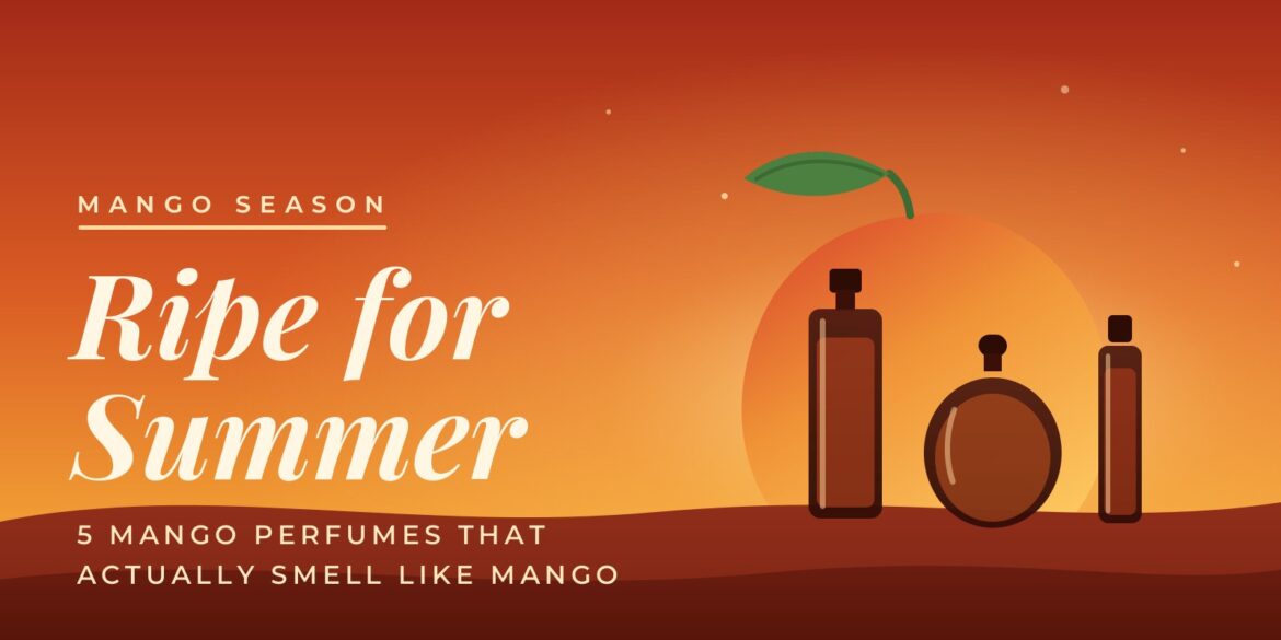 A creative illustration of best mango perfumes