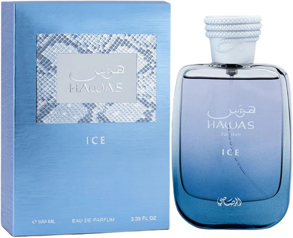 AN image of Rasasi Hawas Ice EDP
